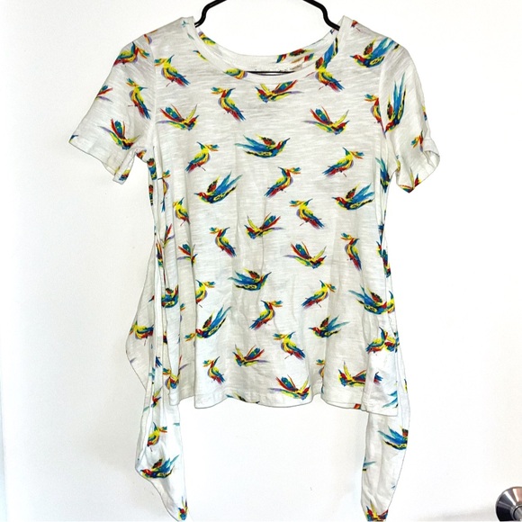 Anthropologie Meadow Rue Pajaro Shirt Size X-Small - Picture 4 of 5